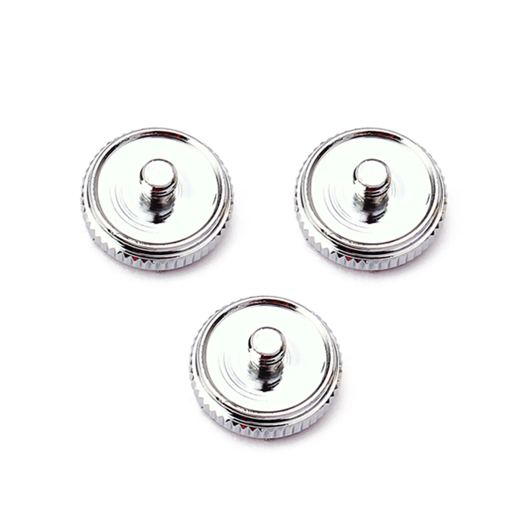 

3 Pieces Saxophone Buttons Trumpet Smooth Surface Stone Accessories Repairing Part Good Touch Keys C309/C310 Chromium
