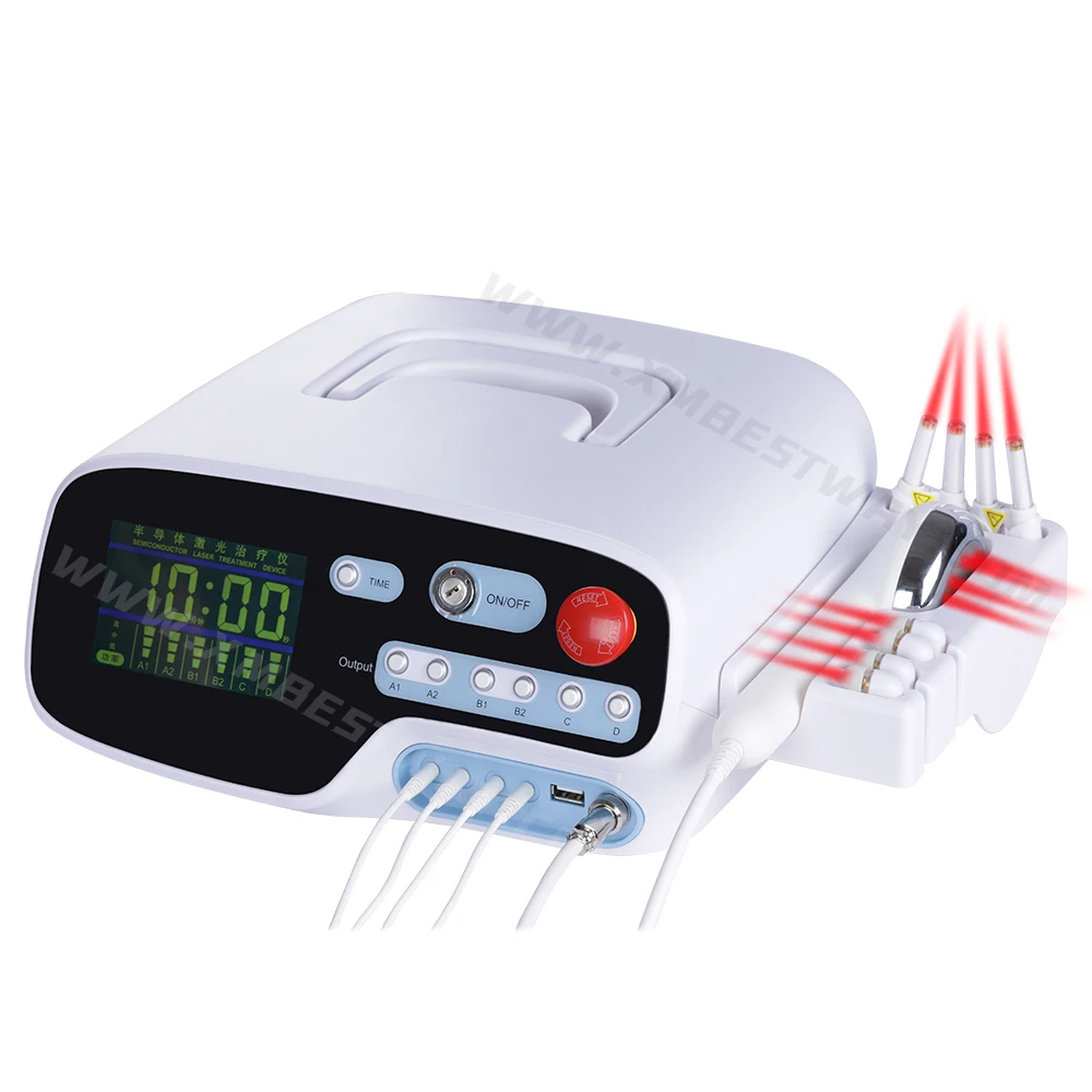 Multi-functional cold laser therapeutic apparatus device for acupuncture cervical spondylosis therapy machine
Multi-functional cold laser therapeutic apparatus device for acupuncture cervical spondylosis therapy machine