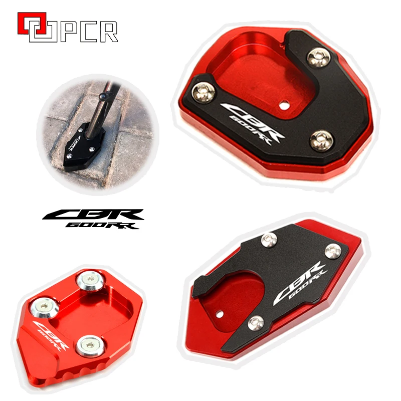 Motorcycle CNC Aluminum Kickstand Foot Side Stand Extension Pad Support Plate For HONDA CBR600RR CBR 600 RR 2013 2014 2015
Motorcycle CNC Aluminum Kickstand Foot Side Stand Extension Pad Support Plate For HONDA CBR600RR CBR 600 RR 2013 2014 2015