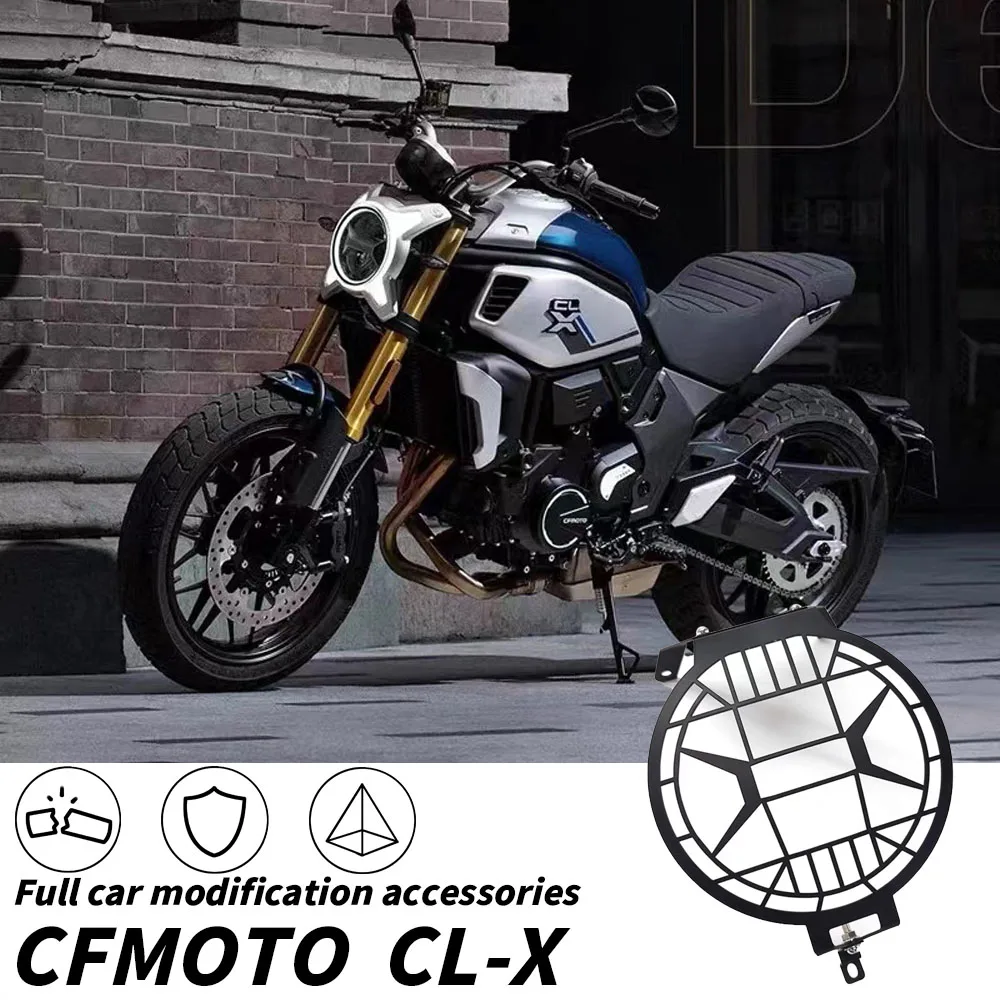 FOR CFMOTO 700CL-X CLX 700 Motorcycle 700CLX 2020 2021 Headlight Protector Grille Guard Cover Protection Grill Protector
FOR CFMOTO 700CL-X CLX 700 Motorcycle 700CLX 2020 2021 Headlight Protector Grille Guard Cover Protection Grill Protector