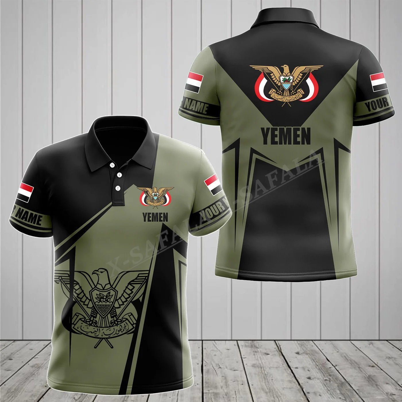 Yemen Country Flag Emblem Customized 3D Printed Physical Culture Polo Shirt Men Collar Short Sleeve StreetWear Summer Clothing-3
Yemen Country Flag Emblem Customized 3D Printed Physical Culture Polo Shirt Men Collar Short Sleeve StreetWear Summer Clothing-3