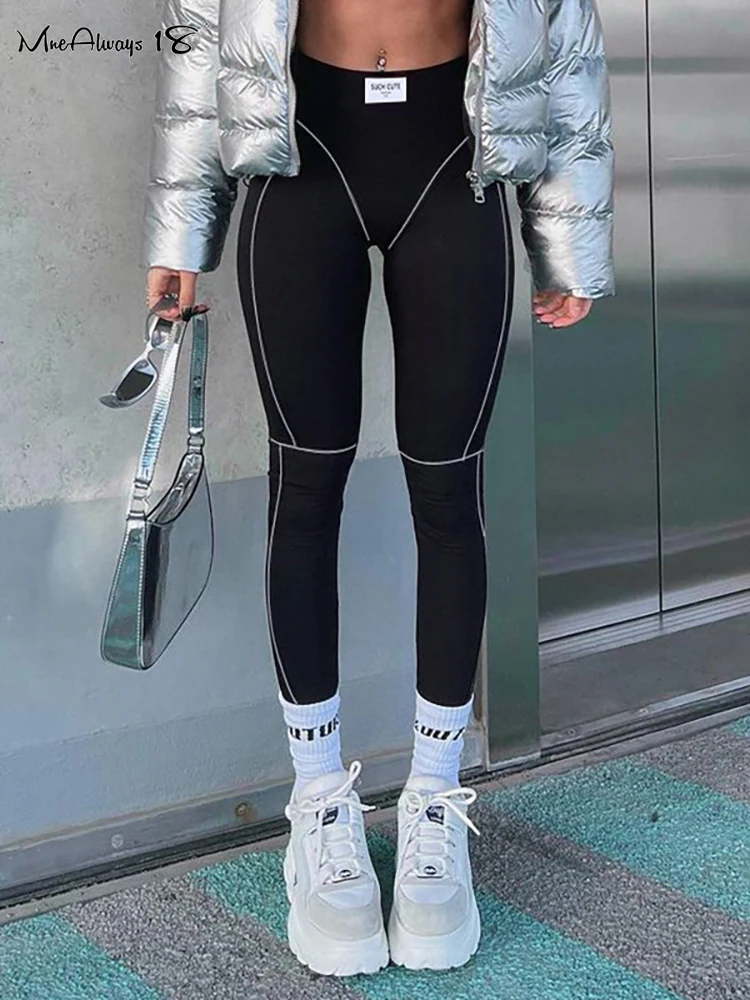 Mnealways18 Sporty Women Yoga Jogger Pants High Waist Elasticity Basic Black Pants Street Style Female Slim Patchwork Trousers
Mnealways18 Sporty Women Yoga Jogger Pants High Waist Elasticity Basic Black Pants Street Style Female Slim Patchwork Trousers