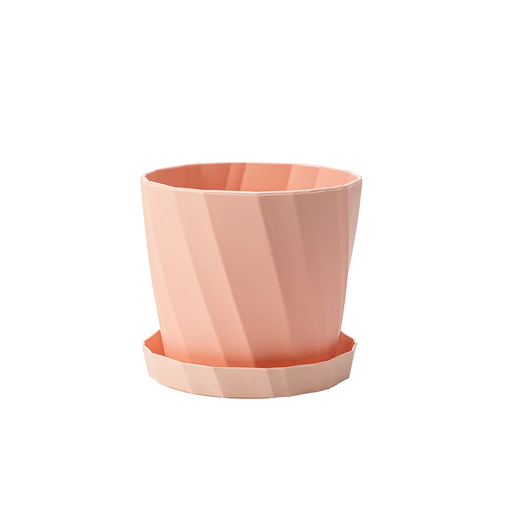 Flower Pot Tray Planter Flowerpot Garden Decoration Lightweight Indoor Non-slippery Round Shape Plastic Container
Flower Pot Tray Planter Flowerpot Garden Decoration Lightweight Indoor Non-slippery Round Shape Plastic Container