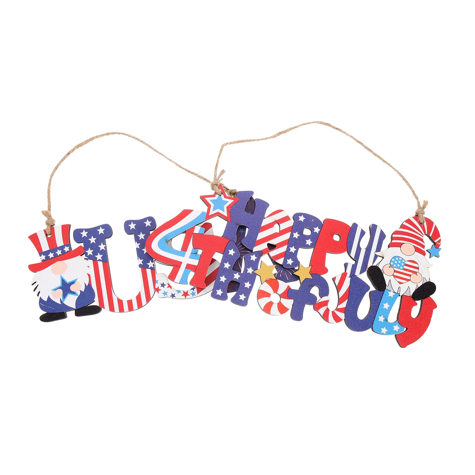 2Pcs Independence Day Gnome Sign Front Door 4th of July Hanging Sign Patriotic Sign
2Pcs Independence Day Gnome Sign Front Door 4th of July Hanging Sign Patriotic Sign
