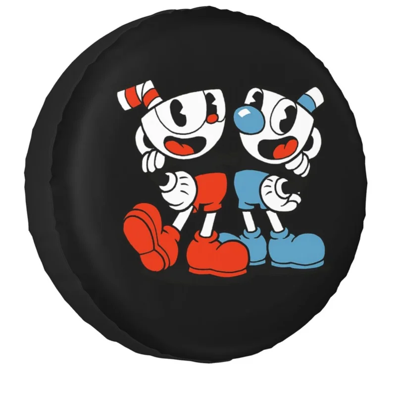 Custom Hot Game Cartoon Cuphead Mugman Spare Tire Cover for Jeep Pajero Car Wheel Protectors
Custom Hot Game Cartoon Cuphead Mugman Spare Tire Cover for Jeep Pajero Car Wheel Protectors