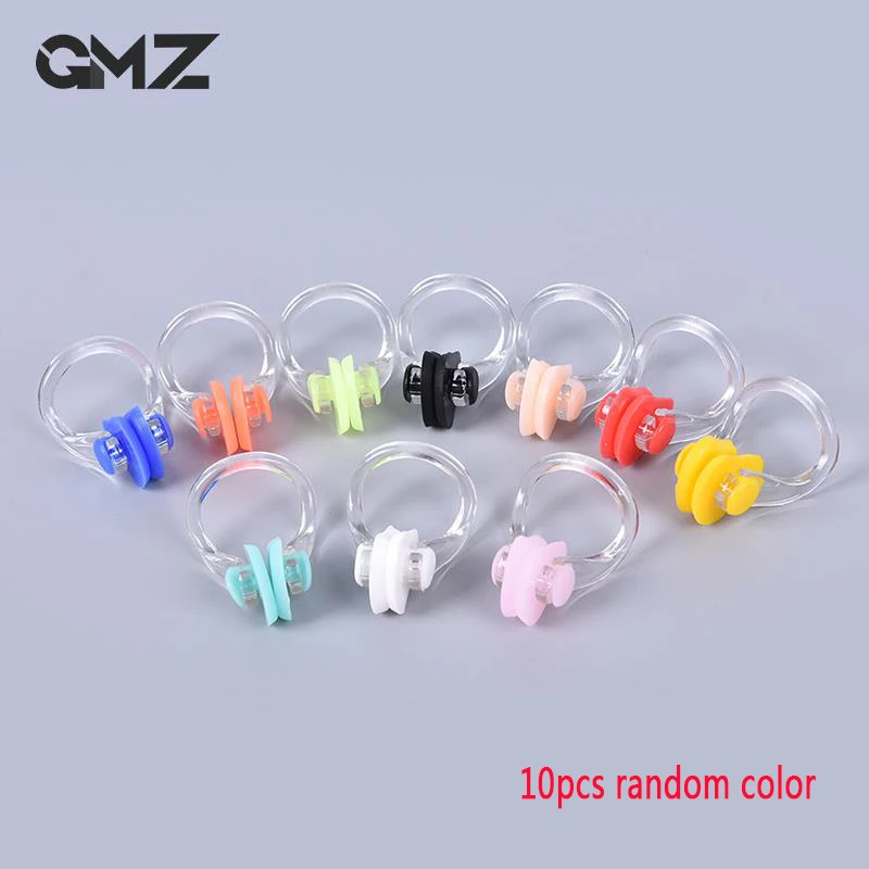10pcs/lot Reusable Soft Silicone Swimming Nose Clip3.5cm x 2.5cm Comfortable Diving Surfing Swim Nose Clips Random Color
10pcs/lot Reusable Soft Silicone Swimming Nose Clip3.5cm x 2.5cm Comfortable Diving Surfing Swim Nose Clips Random Color