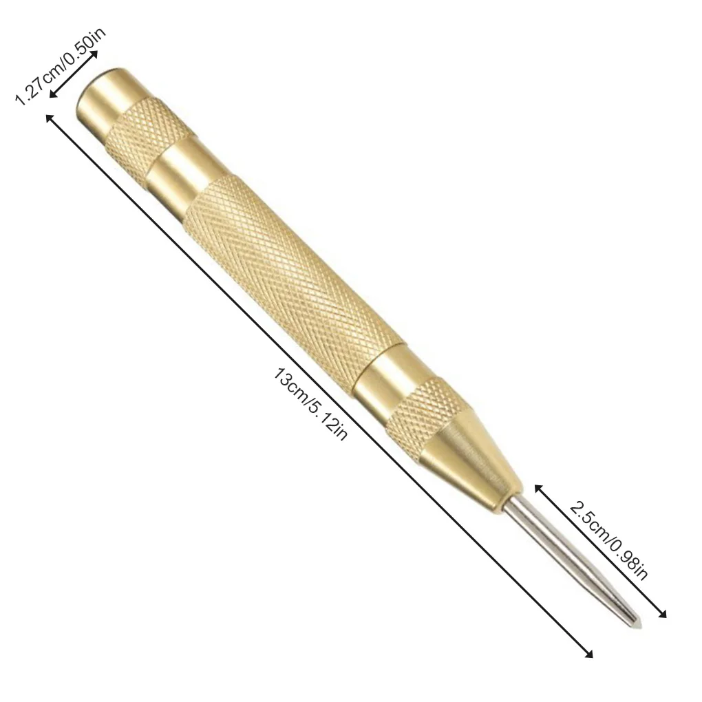 Center Punch Marker Automatic Spring Loaded Marking Starting Tool Steel Hand Window Breaker
Center Punch Marker Automatic Spring Loaded Marking Starting Tool Steel Hand Window Breaker
