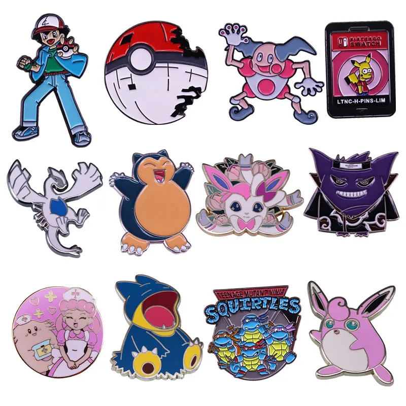 Cute Cartoon Comic Brooch Interesting Metal Enamel Badge Denim Jacket Backpack Pin Decoration Children's Fashion Jewelry Gifts
Cute Cartoon Comic Brooch Interesting Metal Enamel Badge Denim Jacket Backpack Pin Decoration Children's Fashion Jewelry Gifts