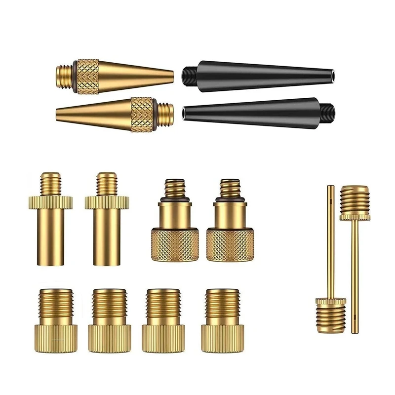 14Pcs Bicycle Valve Adapter Bicycle Valve Manifold Valve Adapter Sv Av Dv Bicycle Pump Ball Pump Needle Inflator Fits
14Pcs Bicycle Valve Adapter Bicycle Valve Manifold Valve Adapter Sv Av Dv Bicycle Pump Ball Pump Needle Inflator Fits