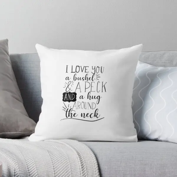 A Bushel And A Peck Printing Throw Pillow Cover Case Comfort Soft Cushion Hotel Sofa Home Fashion Car Pillows not include
A Bushel And A Peck Printing Throw Pillow Cover Case Comfort Soft Cushion Hotel Sofa Home Fashion Car Pillows not include