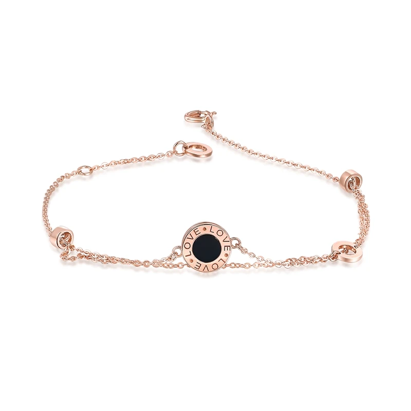 New Elegant 18K True Real Solid Gold AU750 Agate LOVE Letters Link Chain Bracelet for Women Girl Gift Fine Fancy Trendy Jewelry
New Elegant 18K True Real Solid Gold AU750 Agate LOVE Letters Link Chain Bracelet for Women Girl Gift Fine Fancy Trendy Jewelry