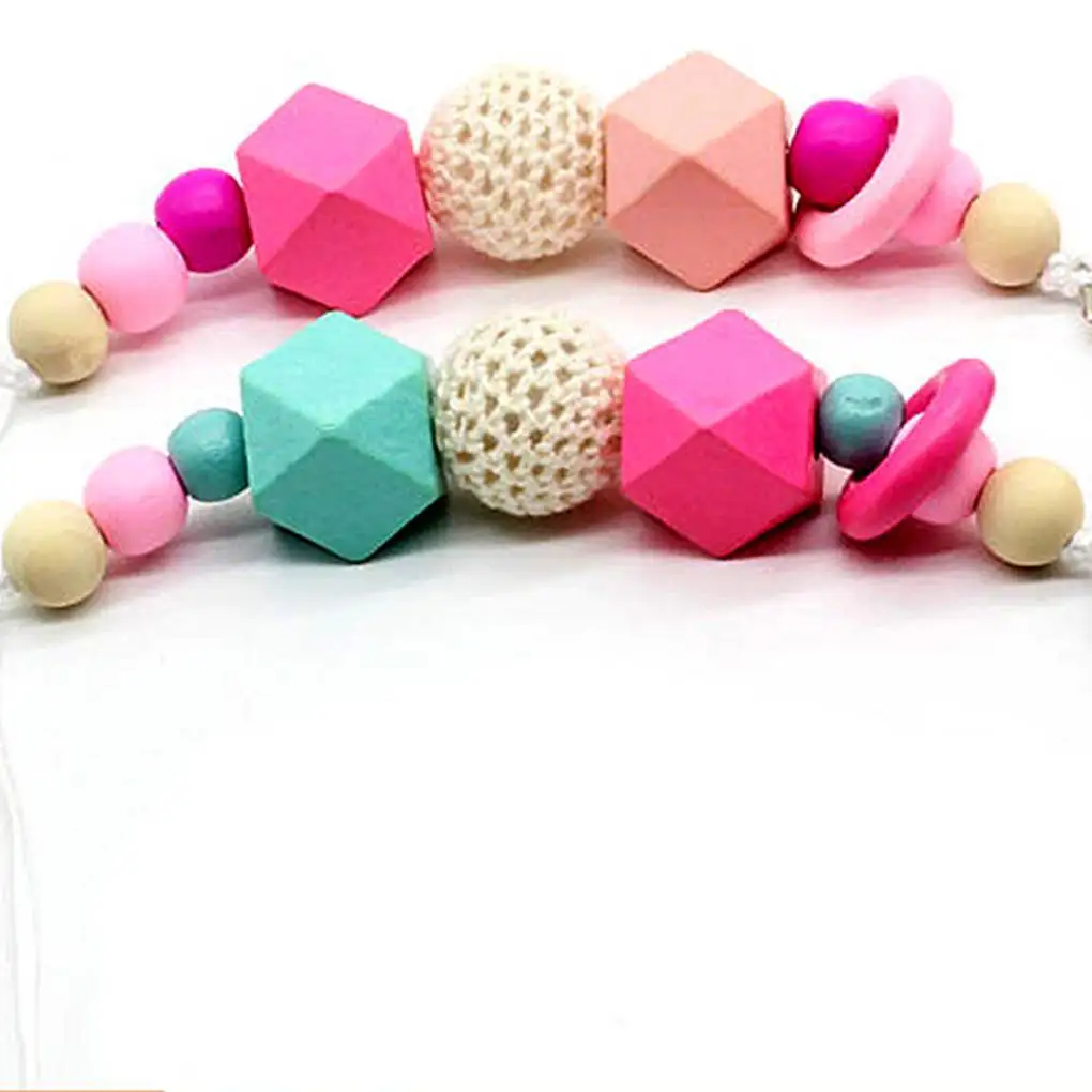 2020 New 1PC Pacifier Clip Baby Silicone Teething Beads Pacifier Holder Teether Toy Baby Birthday Shower Gift
2020 New 1PC Pacifier Clip Baby Silicone Teething Beads Pacifier Holder Teether Toy Baby Birthday Shower Gift