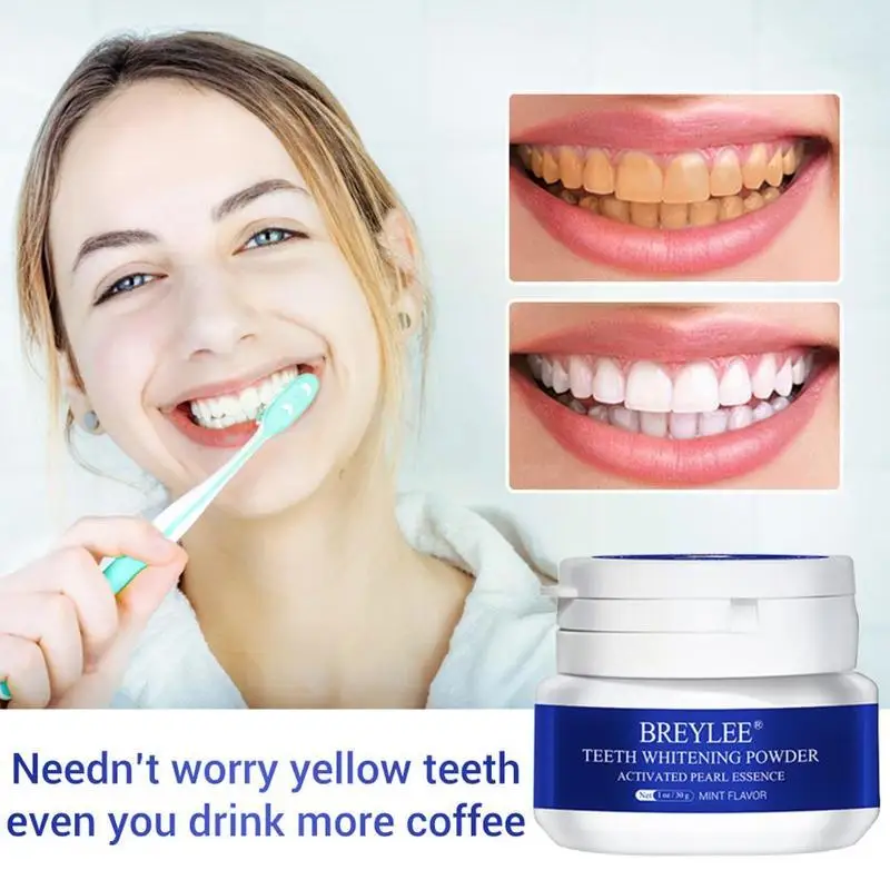 30g Teeth Whitening Powder Teeth Whitener Powder Toothpaste Plaque Tools Stains Bleaching Remove Dental O0m2
30g Teeth Whitening Powder Teeth Whitener Powder Toothpaste Plaque Tools Stains Bleaching Remove Dental O0m2