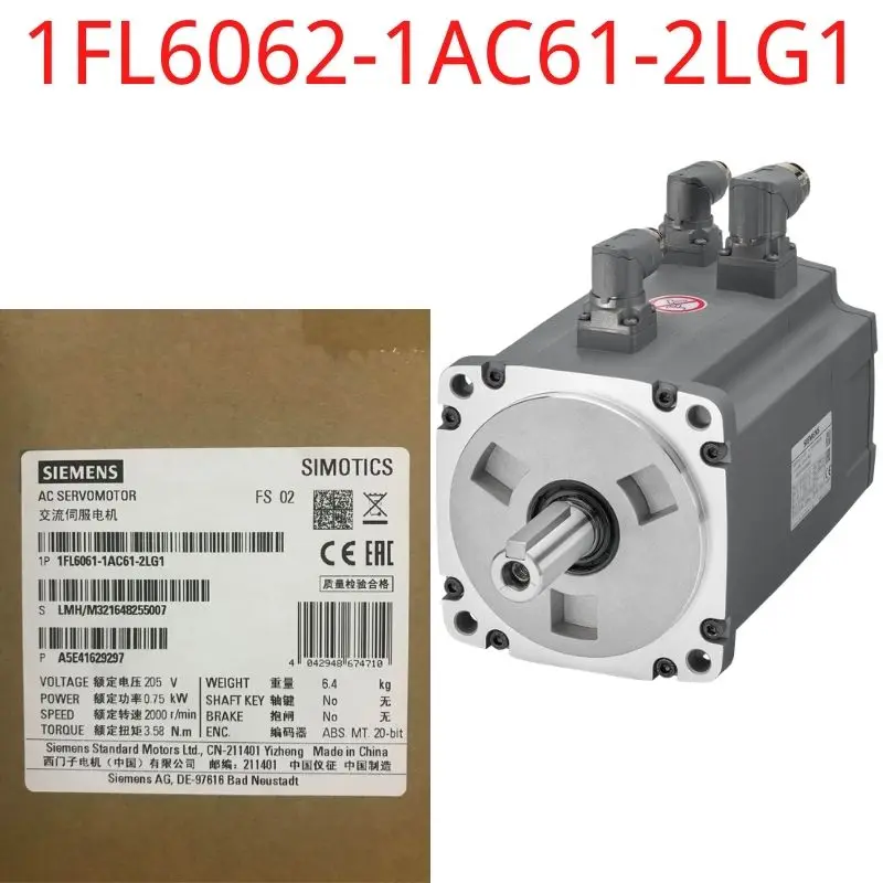 1FL6062-1AC61-2LG 1 Совершенно новый SIMOTICS Φ рабочее напряжение 3AC 400 V Pn = 1 кВт; Nn = 2000 об/мин M0 = 6 нм; MN = 4,78 нм
1FL6062-1AC61-2LG 1 Совершенно новый SIMOTICS Φ рабочее напряжение 3AC 400 V Pn = 1 кВт; Nn = 2000 об/мин M0 = 6 нм; MN = 4,78 нм
