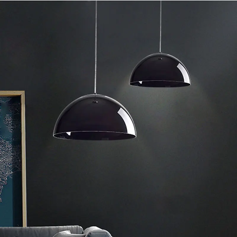 Modern LED Chandelier Nordic Restaurant Bar Decoration Transparent Semi-circular Acrylic Simple Color Chandelier
Modern LED Chandelier Nordic Restaurant Bar Decoration Transparent Semi-circular Acrylic Simple Color Chandelier