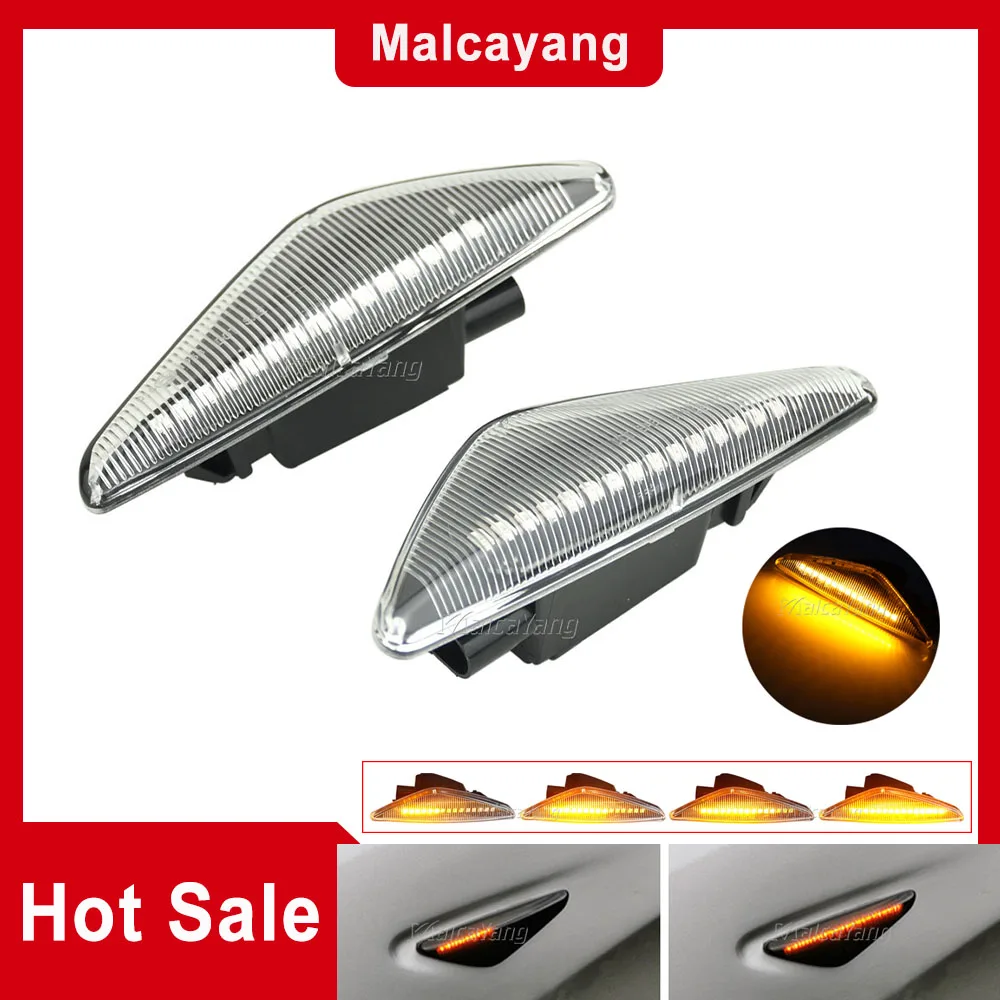 2pcs Led Dynamic Side Marker Turn Signal Light Sequential Blinker Light For BMW X5 E70 X6 E71 E72 X3 F25 Amber Indicator Lamp
2pcs Led Dynamic Side Marker Turn Signal Light Sequential Blinker Light For BMW X5 E70 X6 E71 E72 X3 F25 Amber Indicator Lamp