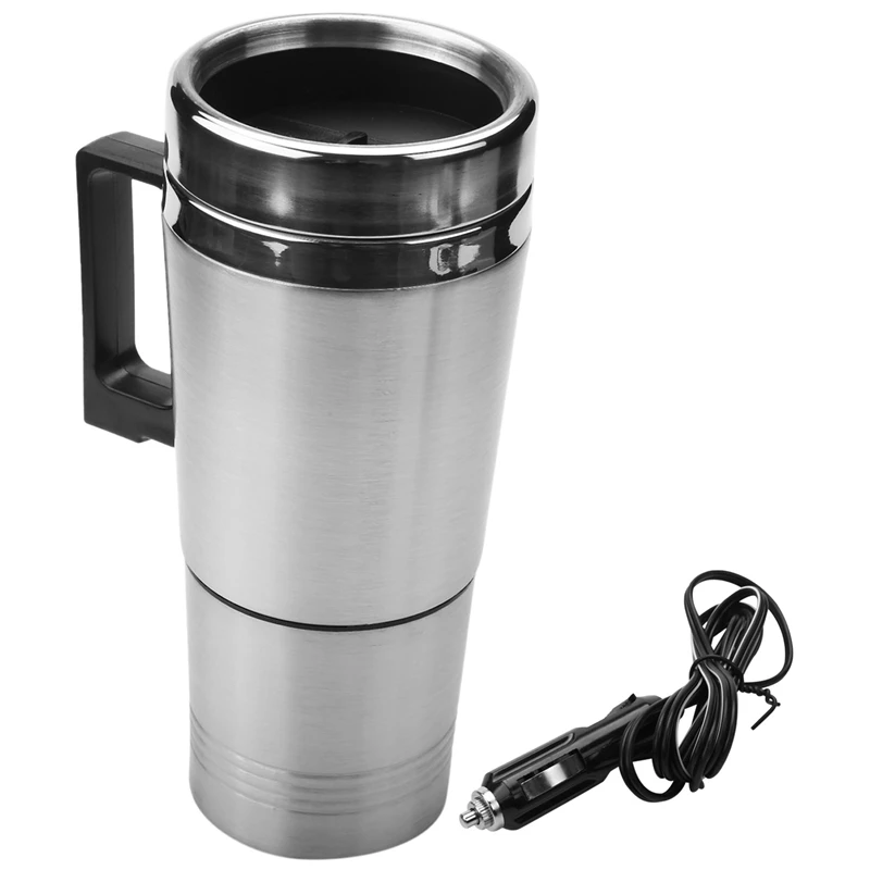 Car Heating Kettle, Simple 12V 300Ml Portable in Car Coffee Maker Tea Pot Vehicle Heating Cup Lid Outdoor Water Bottle Electric 
Car Heating Kettle, Simple 12V 300Ml Portable in Car Coffee Maker Tea Pot Vehicle Heating Cup Lid Outdoor Water Bottle Electric
