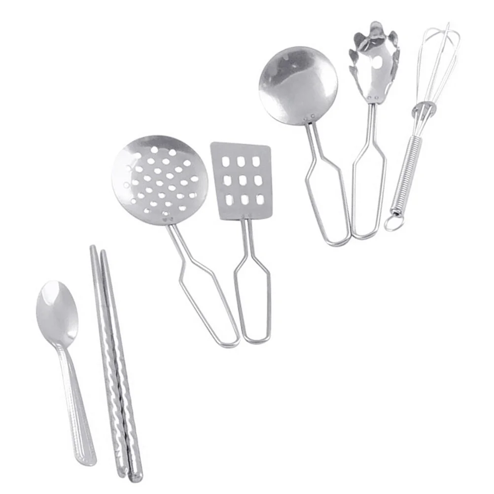 Tableware Mini Server Kitchen Cooking Tools Playhouse Utensil Stainless Steel Household
Tableware Mini Server Kitchen Cooking Tools Playhouse Utensil Stainless Steel Household