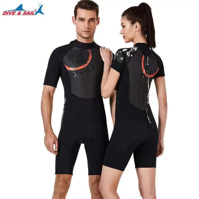 3mm Neoprene+Shark Skin Wetsuit one-piece Men Women Keep Warm Swimming Scuba Diving Bathing Suit Short Sleeve Triathlon Wetsuit
3mm Neoprene+Shark Skin Wetsuit one-piece Men Women Keep Warm Swimming Scuba Diving Bathing Suit Short Sleeve Triathlon Wetsuit