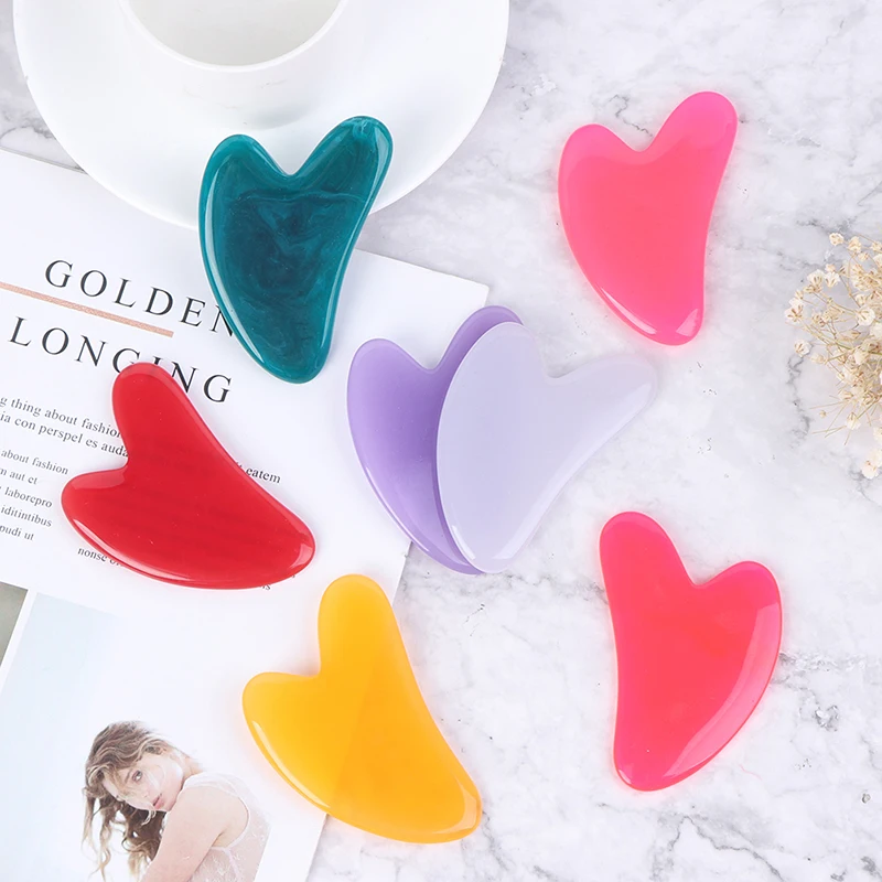 1Pc Massage Gouache Scraper For Face Massager Gua Sha Imitation Jade Board Acupoint Eye Care SPA Massager Tool Massage Visage
1Pc Massage Gouache Scraper For Face Massager Gua Sha Imitation Jade Board Acupoint Eye Care SPA Massager Tool Massage Visage