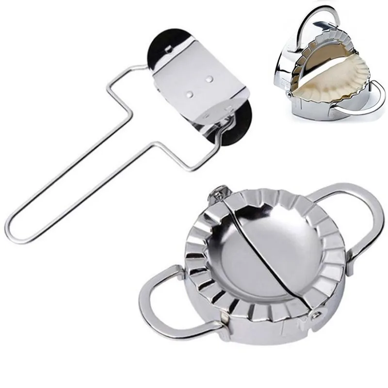 2pcs/set Stainless Steel Dumpling Mould Lazy Must-Ravioli Making Mold Mould Baking Accessories Home Kitchen Dumpling Maker
2pcs/set Stainless Steel Dumpling Mould Lazy Must-Ravioli Making Mold Mould Baking Accessories Home Kitchen Dumpling Maker