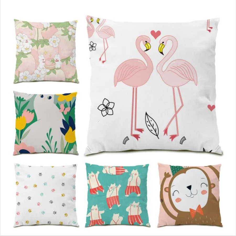 45x45 Living Room Decoration Cat Pillow Cover Oil Painting Throw Pillow Cover Sofa Velvet Gift Flamingo Cartoon Animal Dog E0716
45x45 Living Room Decoration Cat Pillow Cover Oil Painting Throw Pillow Cover Sofa Velvet Gift Flamingo Cartoon Animal Dog E0716