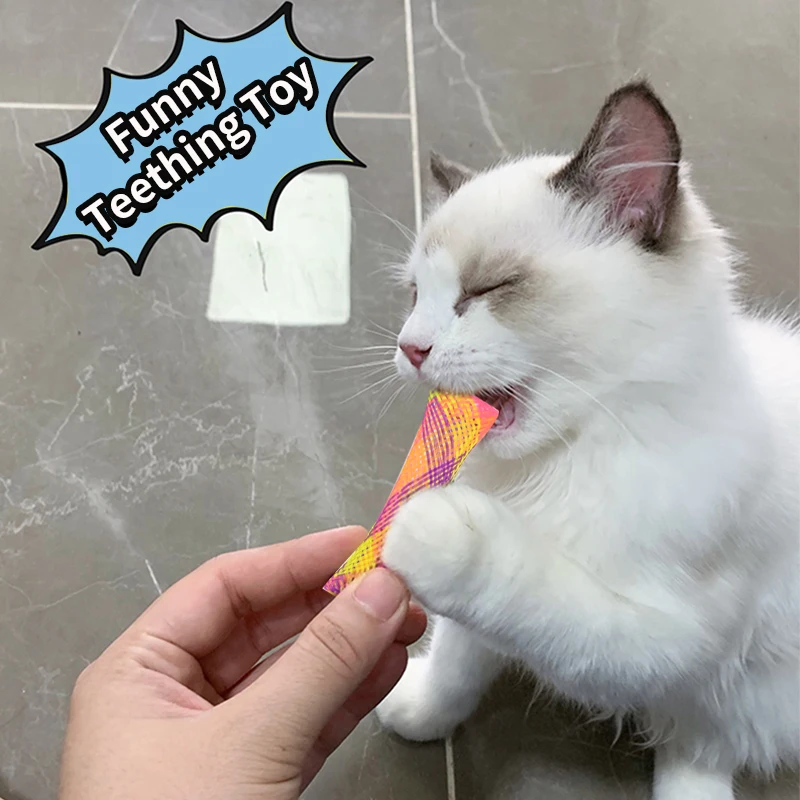 10 шт./компл., пружинная игрушка для кошек, складная пружинная трубка, красочная интерактивная игрушка для игр, котята, игрушка для игр, забавн...
10 шт./компл., пружинная игрушка для кошек, складная пружинная трубка, красочная интерактивная игрушка для игр, котята, игрушка для игр, забавн...