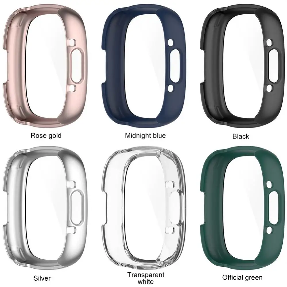 Screen Protector Case Smartwatch Coverage Silicone Protective Case Tpu Soft Glue Smart Watch Accessories Watch Case For Fitbi
Screen Protector Case Smartwatch Coverage Silicone Protective Case Tpu Soft Glue Smart Watch Accessories Watch Case For Fitbi