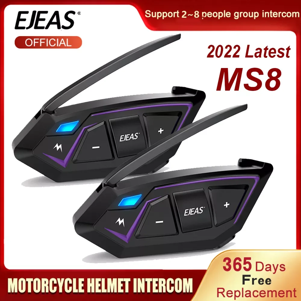 NEW2023 MS8 Max 8 Rider 7000M Helmet Headset Intercom Motorcycle Bluetooth Intercom Version 5.0 Compatible Interphone Waterproof
NEW2023 MS8 Max 8 Rider 7000M Helmet Headset Intercom Motorcycle Bluetooth Intercom Version 5.0 Compatible Interphone Waterproof