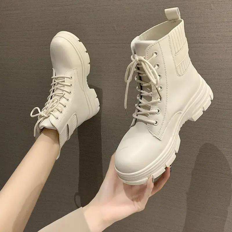 Women's Boots Soft Sole Fashion Round PU Ankle Boots 2022 Winter Stretch Black Boots Comfortable Boots Platform Shoes WANA0057
Women's Boots Soft Sole Fashion Round PU Ankle Boots 2022 Winter Stretch Black Boots Comfortable Boots Platform Shoes WANA0057