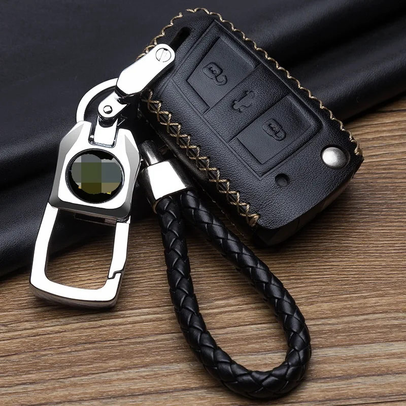 YHC Top Leather Car Key Case Cover For Volkswagen For Vw New Sagitar Lavida Tiguan Golf 7 Lingdu Bora Magotan For Passat 
YHC Top Leather Car Key Case Cover For Volkswagen For Vw New Sagitar Lavida Tiguan Golf 7 Lingdu Bora Magotan For Passat