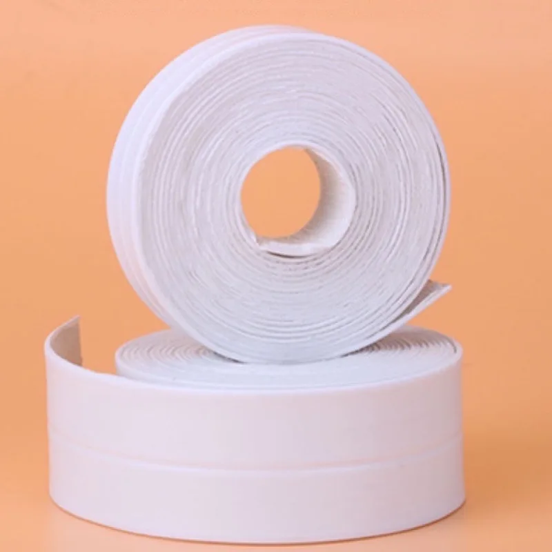 Caulk Strip Caulkstrip Water-tight Tape Kitchen Bathtub Toilet Tub Surround Sealer PE Trim 22 28 38 60 x 3.35m 5m 16.4ft White
Caulk Strip Caulkstrip Water-tight Tape Kitchen Bathtub Toilet Tub Surround Sealer PE Trim 22 28 38 60 x 3.35m 5m 16.4ft White