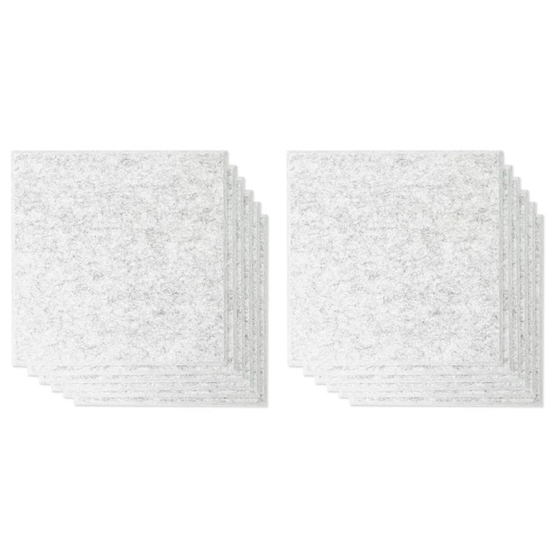 24PCS Acoustic Absorption Panel 12 Inch X 12 Inch X 0.4 Inch Sound Proof Padding For Wall Decoration Acoustic Treatment
24PCS Acoustic Absorption Panel 12 Inch X 12 Inch X 0.4 Inch Sound Proof Padding For Wall Decoration Acoustic Treatment