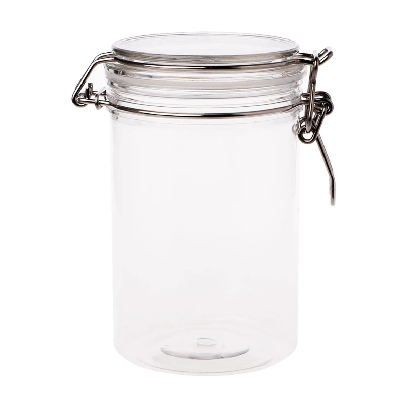 New Glass Food Stage Jar With Air Tight Sealed Metal Clamp Lid Tall Kitchen Cruet
New Glass Food Stage Jar With Air Tight Sealed Metal Clamp Lid Tall Kitchen Cruet