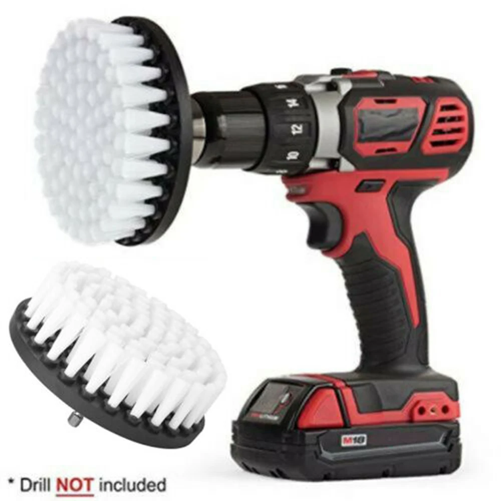 4 Inch Soft Drill Brush Electric Scrubber Drill Disc Brushes Polisher Bathroom Power Cleaning Tools For Carpet Glass Car Tires
4 Inch Soft Drill Brush Electric Scrubber Drill Disc Brushes Polisher Bathroom Power Cleaning Tools For Carpet Glass Car Tires