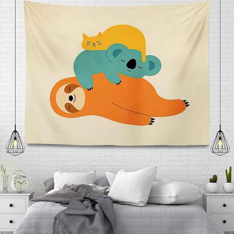 Anime decoration tapestry aesthetic room cute animals tapestry accessories wall hanging fabric wall home autumn large decor
Anime decoration tapestry aesthetic room cute animals tapestry accessories wall hanging fabric wall home autumn large decor