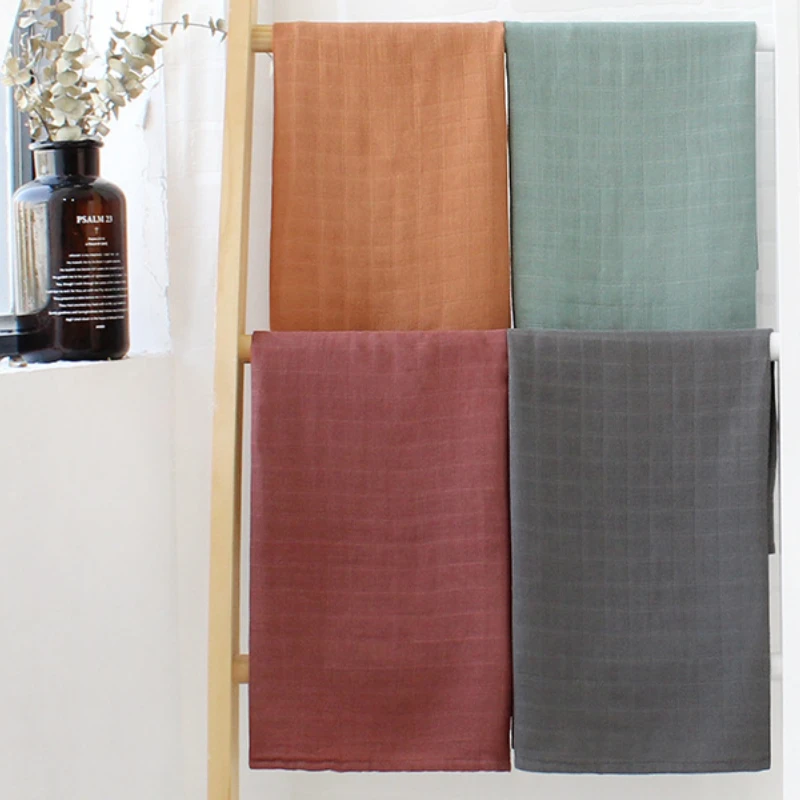 Muslin 70% Bamboo Baby Blanket 120*120cm Soft Newborn Blankets 2 Layers Bath Gauze Infant Swaddle Wrap Sleepsack Stroller Cover
Muslin 70% Bamboo Baby Blanket 120*120cm Soft Newborn Blankets 2 Layers Bath Gauze Infant Swaddle Wrap Sleepsack Stroller Cover