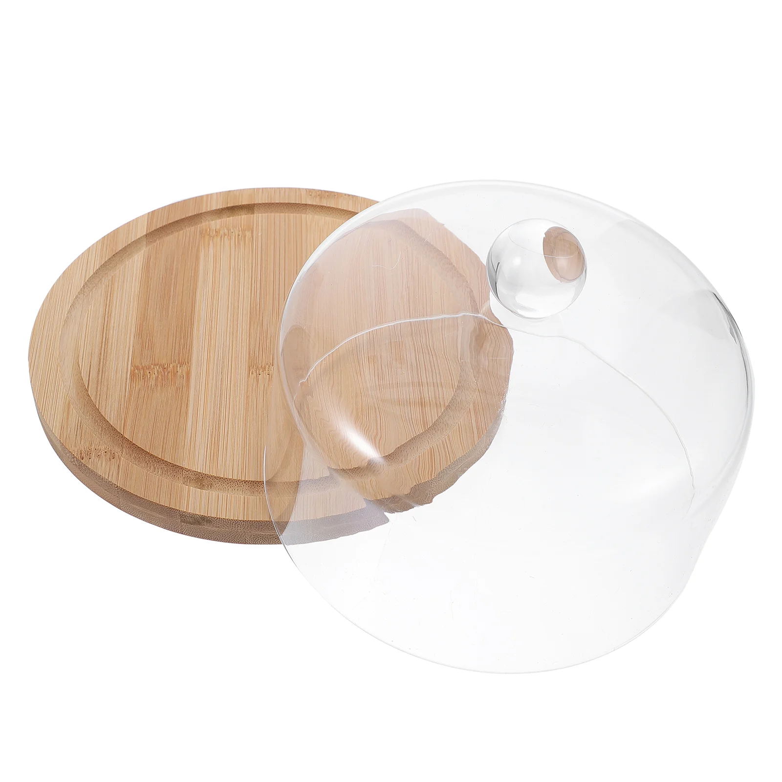 Dome Cake Coverstand Tray Fooddessert Wood Serving Lid Desktop Kitchen Platter Round Clear Proofserver Cupcake Plate Household 
Dome Cake Coverstand Tray Fooddessert Wood Serving Lid Desktop Kitchen Platter Round Clear Proofserver Cupcake Plate Household