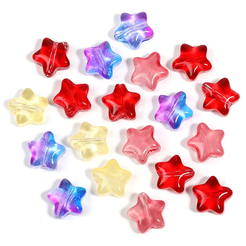 50pcs 8mm AB Color Five-pointed Star Beads Czech Glass Loose Spacer Beads for Jewelry Making Hairpin Handmade DIY Accessories
50pcs 8mm AB Color Five-pointed Star Beads Czech Glass Loose Spacer Beads for Jewelry Making Hairpin Handmade DIY Accessories
