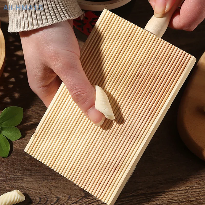 

Italian Fantes Gnocchi Board Wood Kitchen Baking Tool Pasta Maker Professional