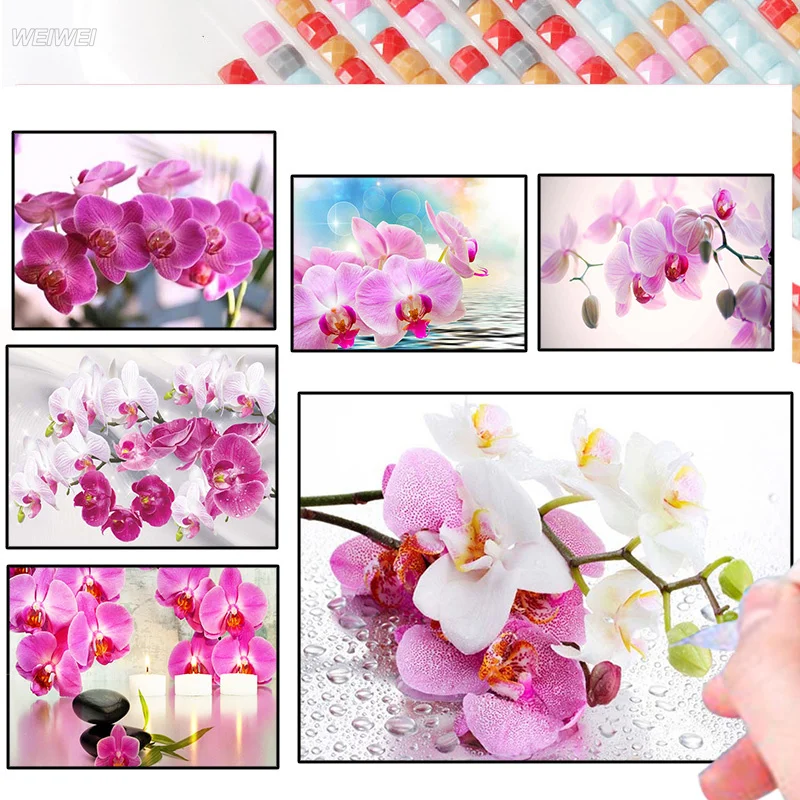 Flower Diamond Painting Cross Stitch Kit Diy 5D Phalaenopsis Embroidery Diamond Painting Handmade Gift Home Decoration
Flower Diamond Painting Cross Stitch Kit Diy 5D Phalaenopsis Embroidery Diamond Painting Handmade Gift Home Decoration