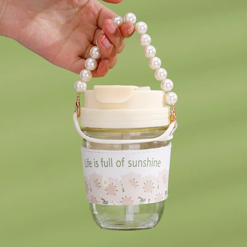 Light Luxury Pearl Sealed Glass Straw Double Drinking Coffee Portable Accompaniment Gift Cup
Light Luxury Pearl Sealed Glass Straw Double Drinking Coffee Portable Accompaniment Gift Cup