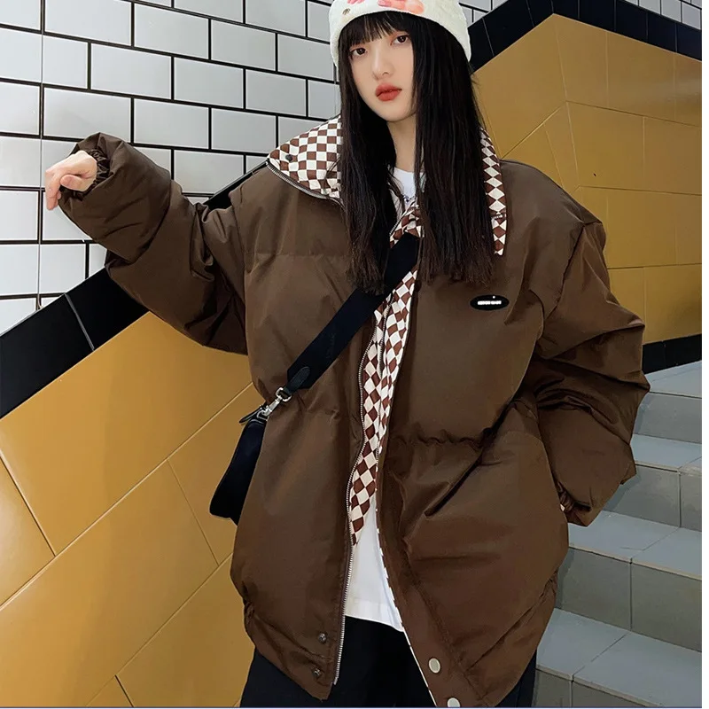Winter Warm Thick Down Parkas Coats Women Short Parkas Lazy Wind Loose Clothing Fashion Cotton Padded Clothes Lady Down Jacket
Winter Warm Thick Down Parkas Coats Women Short Parkas Lazy Wind Loose Clothing Fashion Cotton Padded Clothes Lady Down Jacket