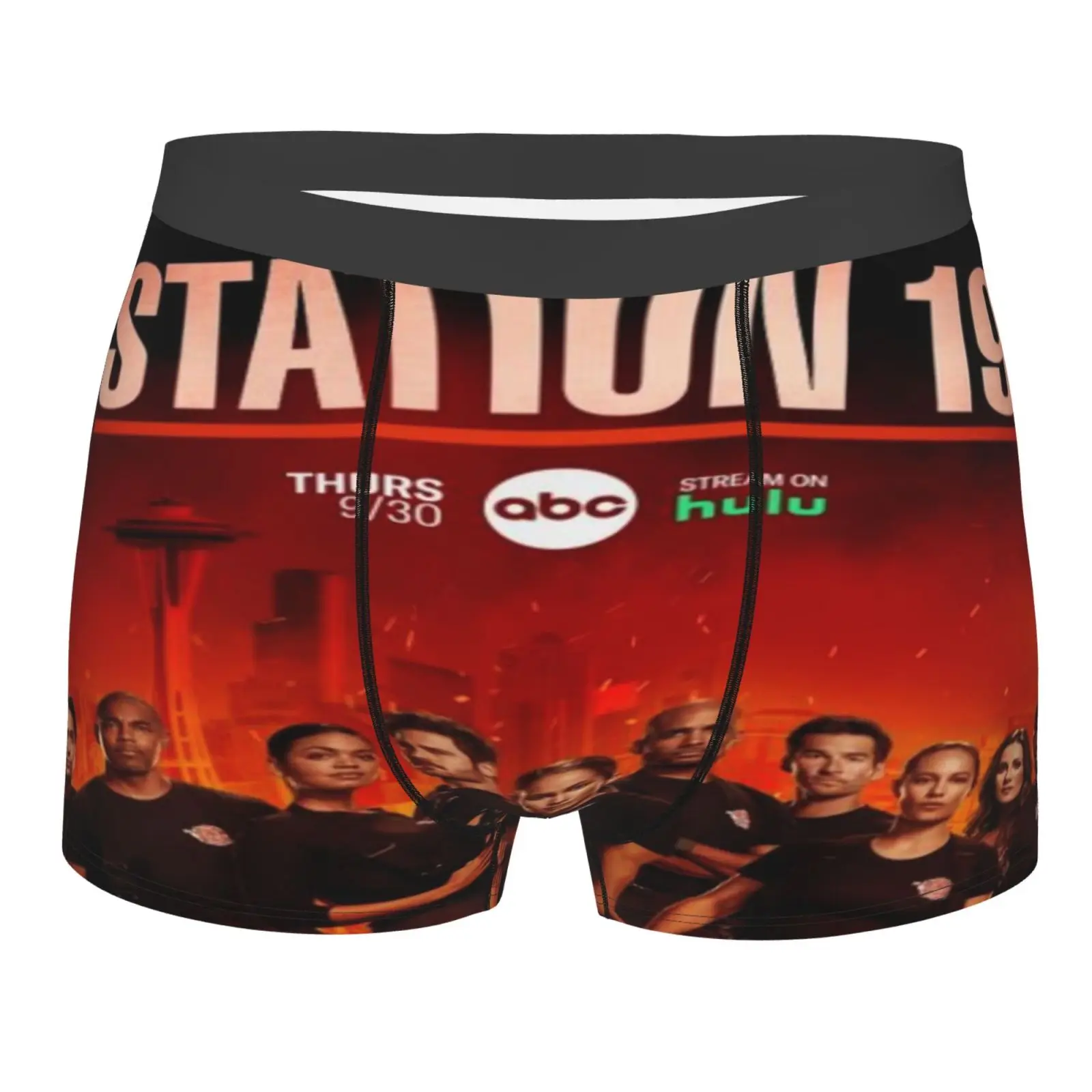 Station 19 2305 Men's Panties Men Underwear Sexy Bulk Men's Underpants Strap On Boxer Homme Sexy Polyester Print Boxer For Men
Station 19 2305 Men's Panties Men Underwear Sexy Bulk Men's Underpants Strap On Boxer Homme Sexy Polyester Print Boxer For Men
