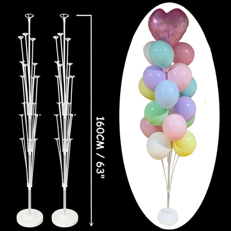 1Set 19 Tubes Balloon Stand Balloon Holder Column Confetti Balloons Baby Shower Birthday Party Wedding Xmas Decoration Supplies
1Set 19 Tubes Balloon Stand Balloon Holder Column Confetti Balloons Baby Shower Birthday Party Wedding Xmas Decoration Supplies