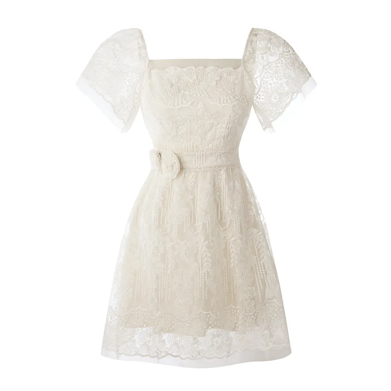 2022 SS Fashion Dresses Women Mini Sweet Lace Dress A-Line Party Club Holiday Beach Vintage Square Robes Vestidos Korean Clothes
2022 SS Fashion Dresses Women Mini Sweet Lace Dress A-Line Party Club Holiday Beach Vintage Square Robes Vestidos Korean Clothes