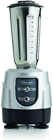Blender 1-HP Motor with Tritan Copolyester and Stainless Steel Container Combo Pack, 48-Ounce, Silver
Blender 1-HP Motor with Tritan Copolyester and Stainless Steel Container Combo Pack, 48-Ounce, Silver