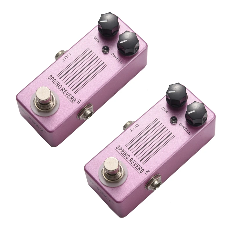 2X MOSKY MP-51 Spring Reverb Mini Single Guitar Effect Pedal True Bypass Guitar Parts & Accessories
2X MOSKY MP-51 Spring Reverb Mini Single Guitar Effect Pedal True Bypass Guitar Parts & Accessories