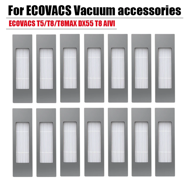 For Ecovacs Deebot OZMO T5/T8/MAX/AIVI/DX55 Vacuum cleaner accessories Washable HEPA filter dust bag mop cloth Replacement parts
For Ecovacs Deebot OZMO T5/T8/MAX/AIVI/DX55 Vacuum cleaner accessories Washable HEPA filter dust bag mop cloth Replacement parts