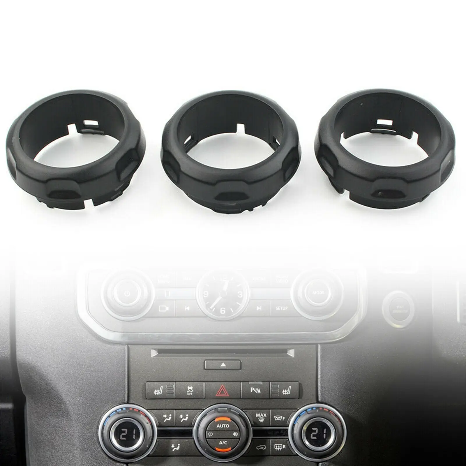 Durable New Practical AC Swicth Knob Trim LR029591 Car Parts Decor Kit Pack Replace Replacement Set Accessories
Durable New Practical AC Swicth Knob Trim LR029591 Car Parts Decor Kit Pack Replace Replacement Set Accessories